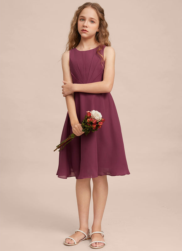 Robe Midi Évasée Marine - gallery 6