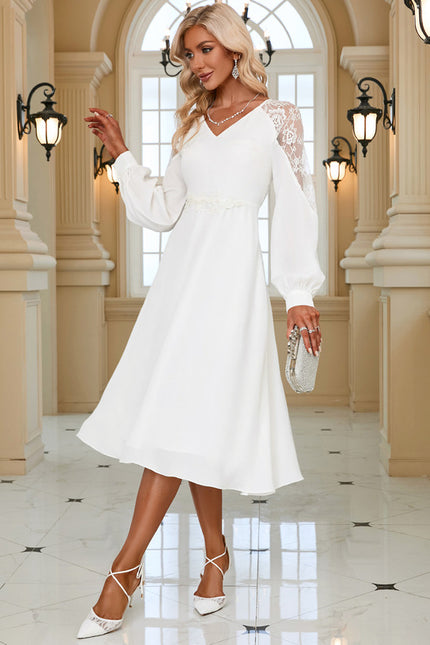 Robe Midi Aérienne Chic - gallery 4