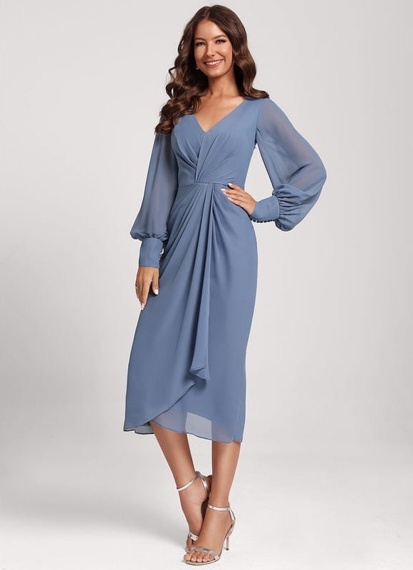 Robe Midi Décolletée - gallery 3