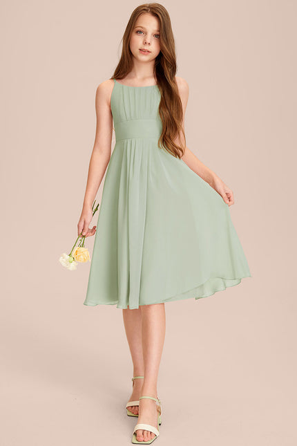 Robe Midi Évasée Marine - gallery 6
