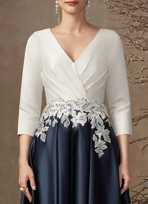 Robe Midi Mère Satinée - gallery 5