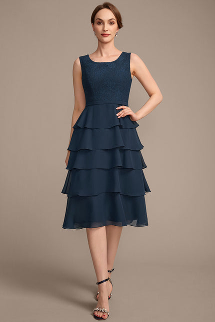 Robe Midi Mousseline Volants - gallery 7