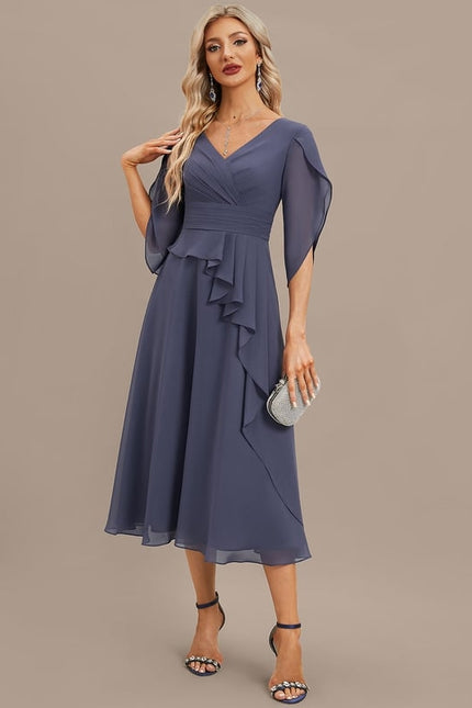 Robe Midi Fluide Élégante - gallery 1