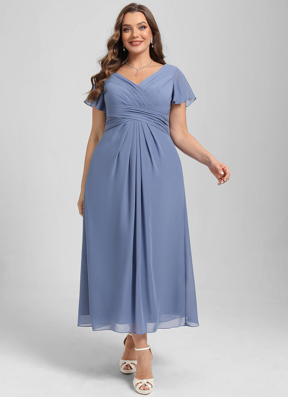 Midi Robe De Cocktail Pour Mariage Chic - gallery 9