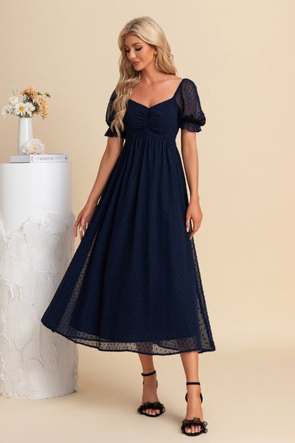 Robe Midi Vert D'Eau - gallery 1