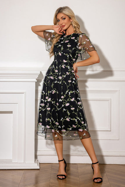 Robe Midi Imprimée - gallery 1
