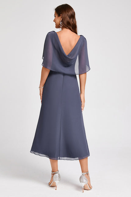 Midi Robe De Cocktail Pour Mariage Chic - gallery 3