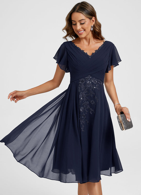 Midi Robe De Ceremonie