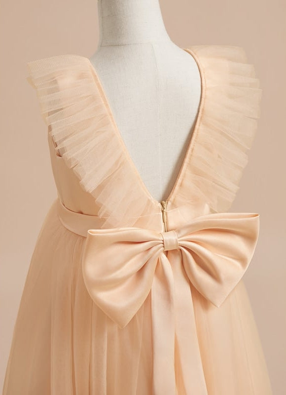 Robe Midi Tulle Rose - gallery 6