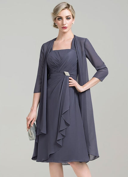 Robe Midi Élégance Minuit
