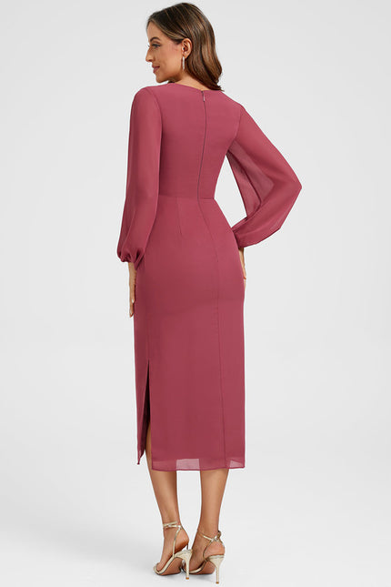 Robe Midi Décolletée - gallery 4