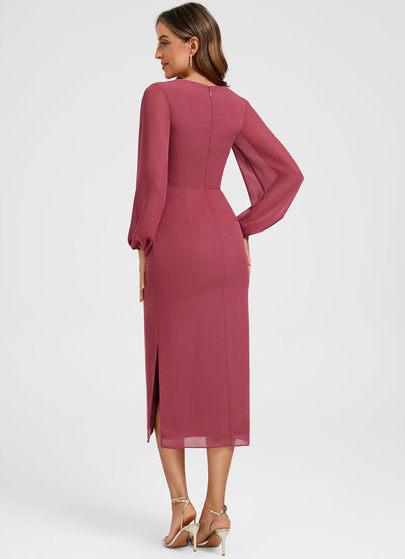 Robe Midi Décolletée - gallery 4