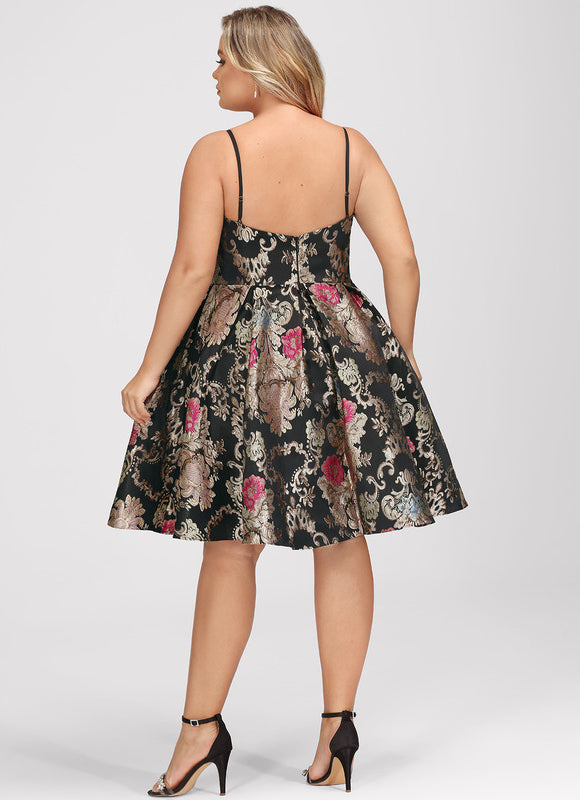 Robe Midi Baroque Éclatante - gallery 9