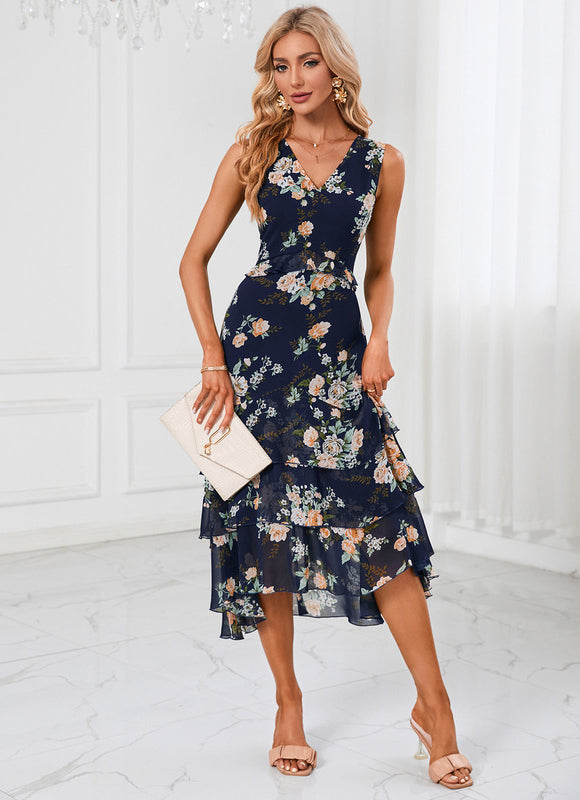 Midi Robe De Cocktail Pour Mariage Chic - gallery 3