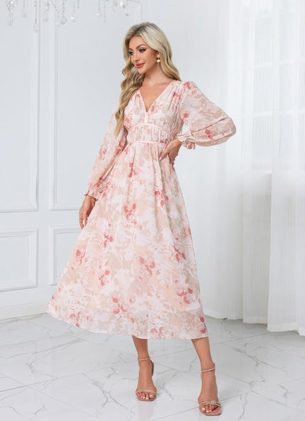 Robe Midi Florale Légère