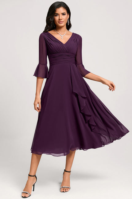 Midi Robe De Cocktail Pour Mariage Chic