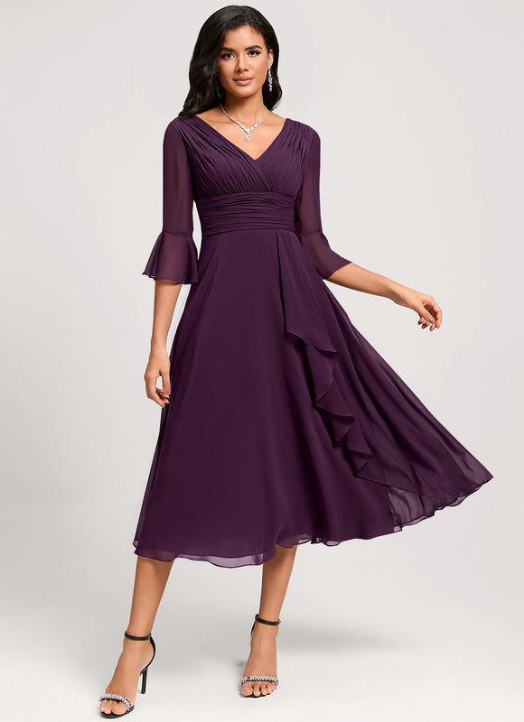 Midi Robe De Cocktail Pour Mariage Chic