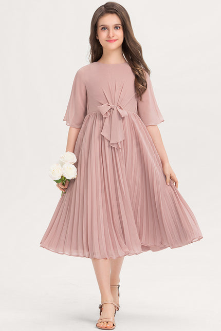 Robe Midi Plissée Douce - gallery 1