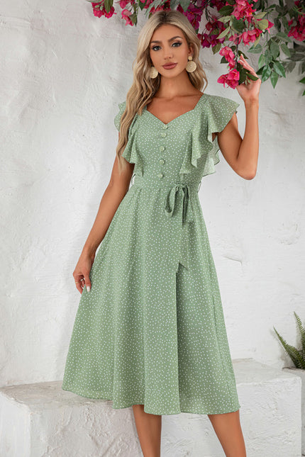 Robe Midi Fleurie Légère - gallery 2