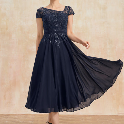 Robe Midi Élégance Céleste