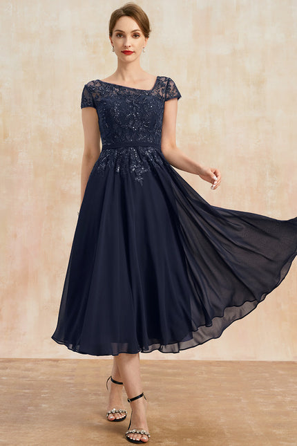 Robe Midi Élégance Céleste