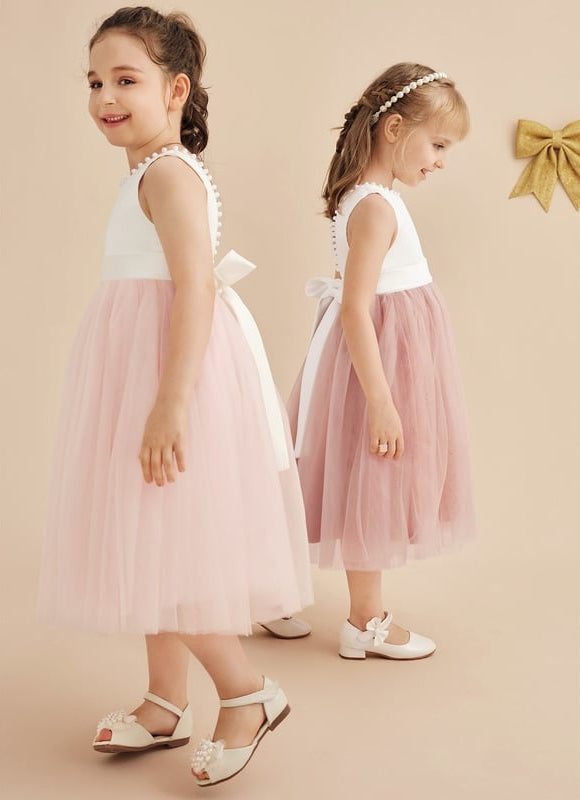 Robe Midi Satinée Poudrée - gallery 6