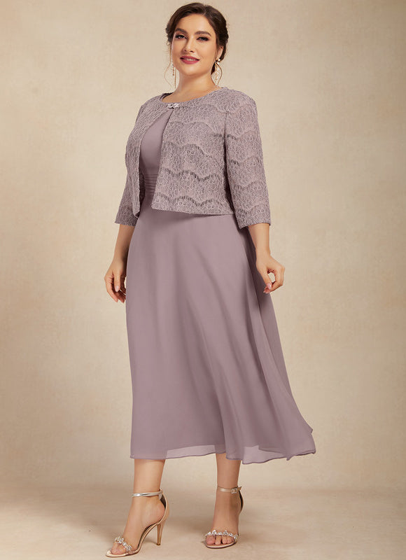 Robe Midi Prune - gallery 9