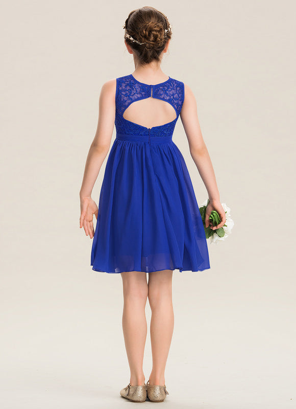 Robe Midi Bleu Élégance Aérienne - gallery 1