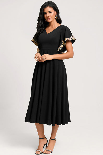 Robe Midi Longue Élégante - gallery 4