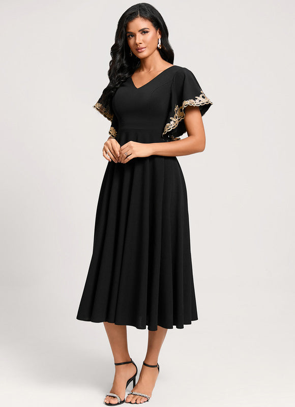 Robe Midi Longue Élégante - gallery 4