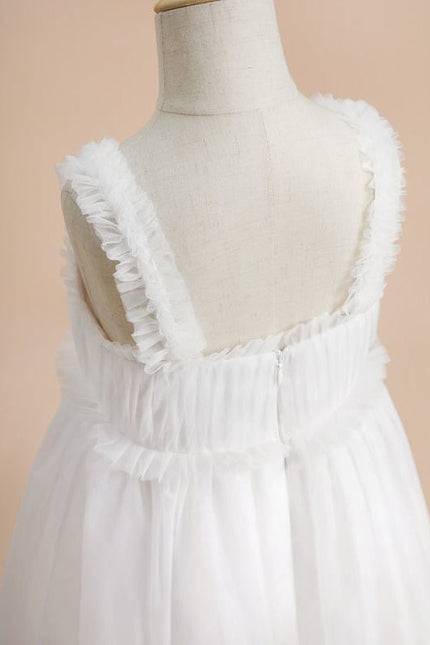 Robe Midi Tulle Blanche - gallery 5