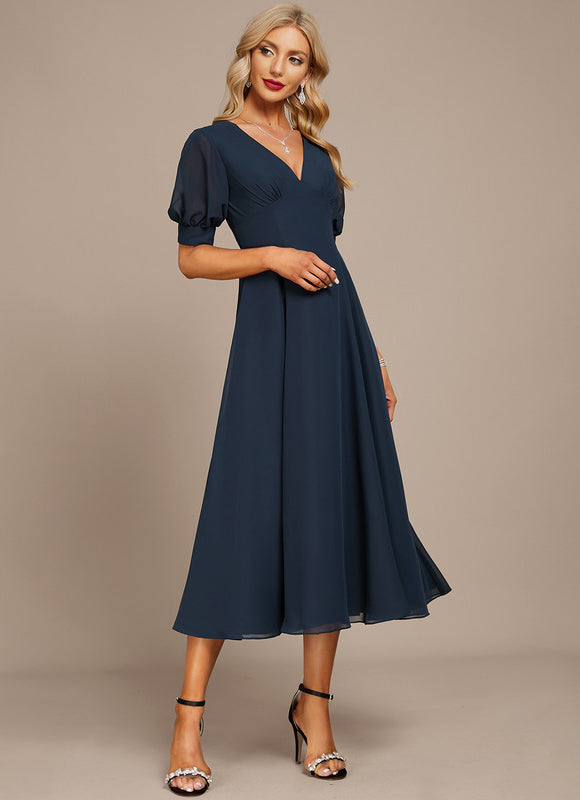 Robe Midi Fluide Élégante - gallery 1