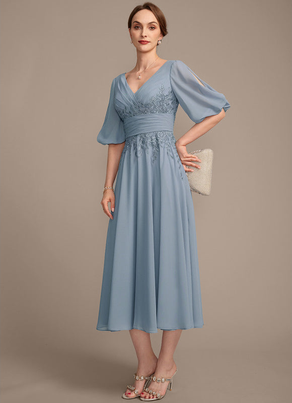 Robe Midi Céleste Douceur - gallery 4