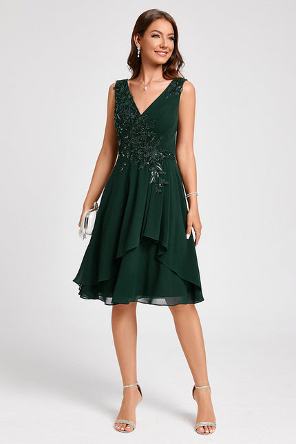 Robe Midi Éclatante Drapée - gallery 4