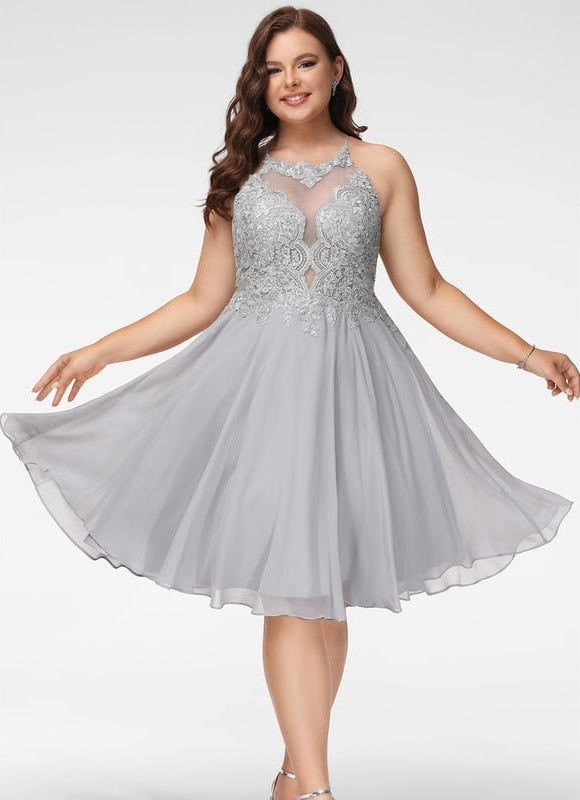 Robe Midi Éclat Cristallin - gallery 5
