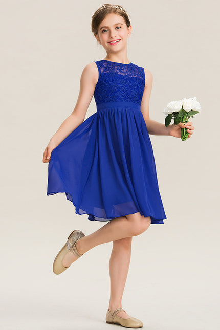 Robe Midi Bleu Élégance Aérienne - gallery 2