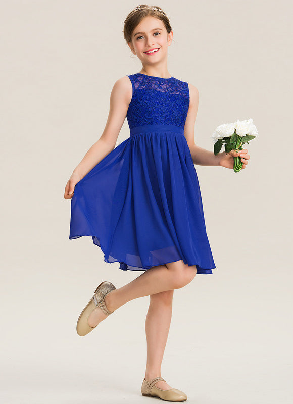 Robe Midi Bleu Élégance Aérienne - gallery 2