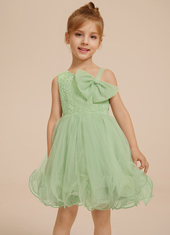 Robe Midi Tulle Verte - gallery 7