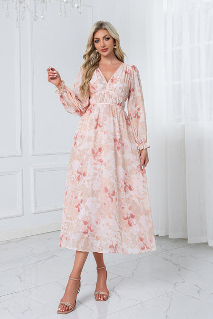 Robe Midi Florale Légère - gallery 2