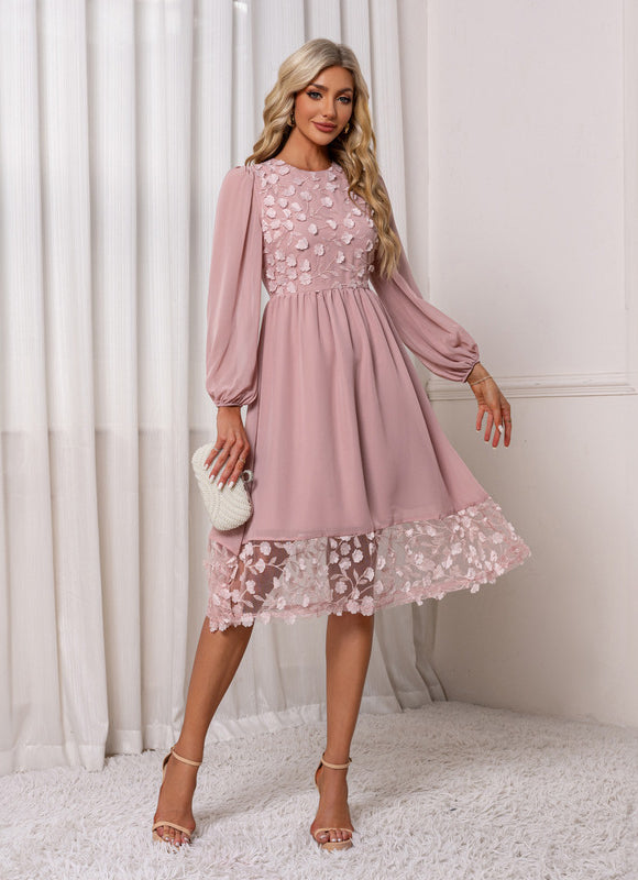 Robe Midi Ceremonie Femme - gallery 5