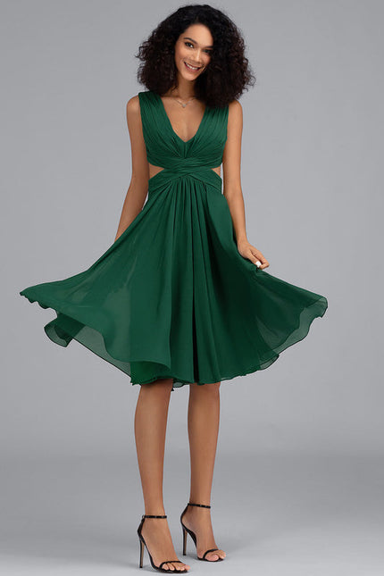 Robe Midi Vert Sauge - gallery 4