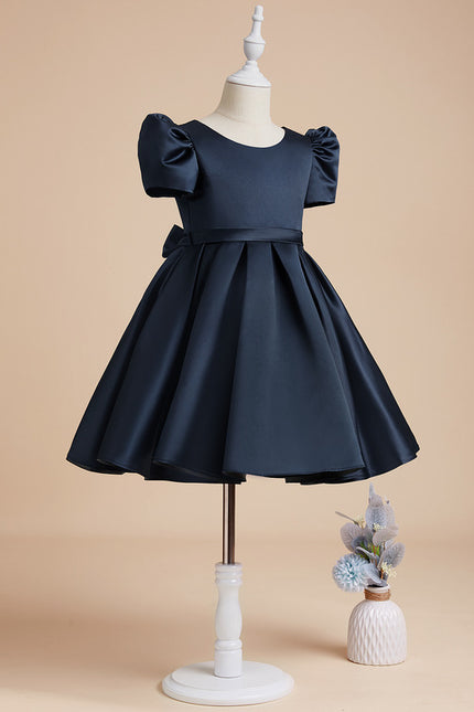 Robe Midi Nuit De Satin - gallery 1