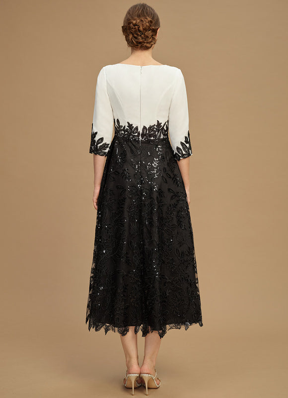 Robe Midi Manche 3 4 - gallery 2