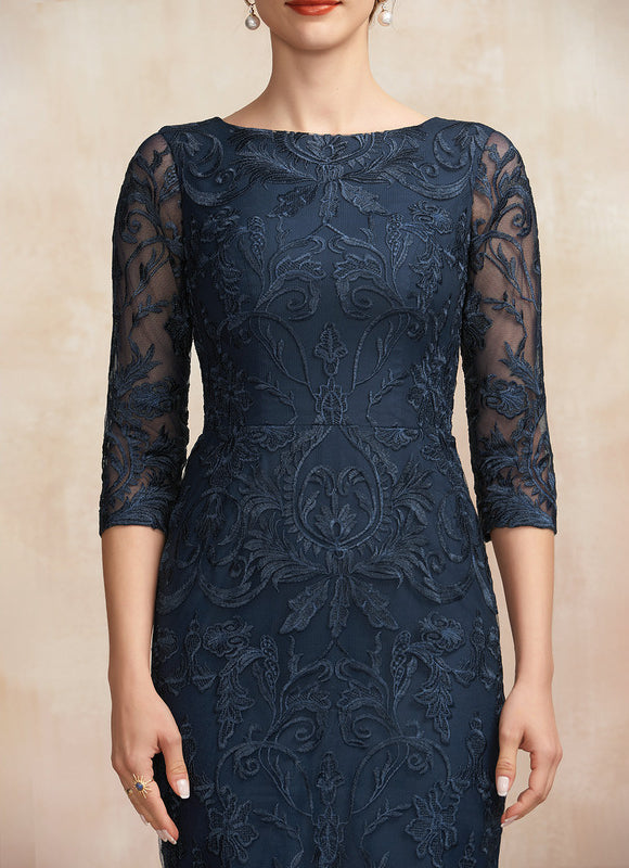 Robe Midi Dentelle Sophistiquée - gallery 6