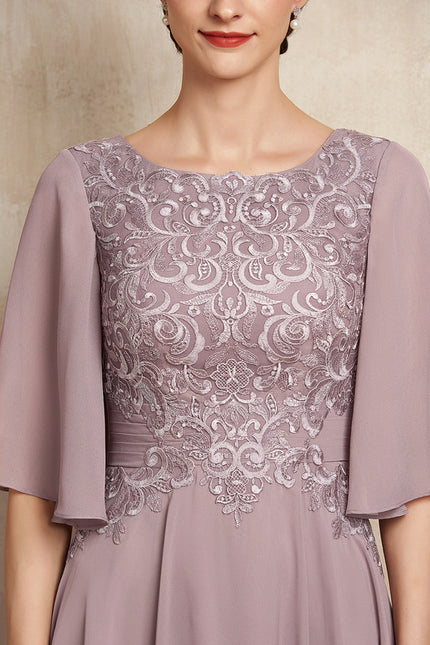 Robe Midi Flottante Lavande - gallery 7