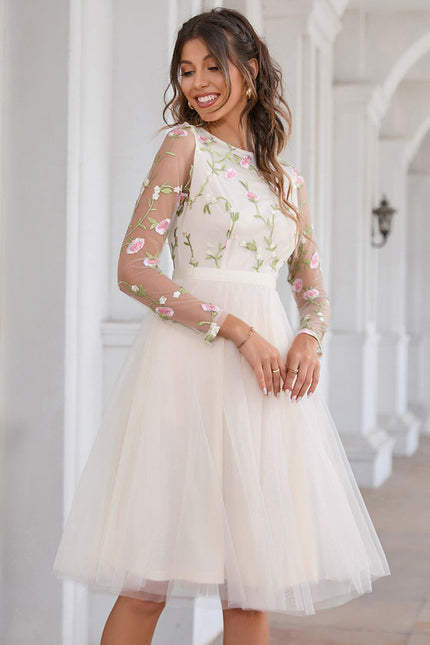 Robe Midi Rêverie Florale - gallery 6