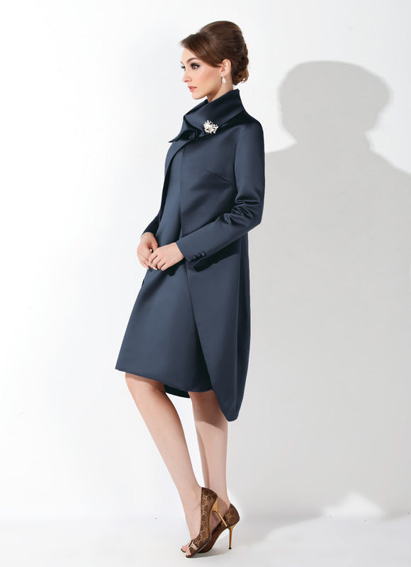 Robe Midi Satin Ombre - gallery 4