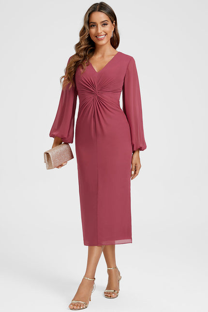 Robe Midi Décolletée - gallery 1