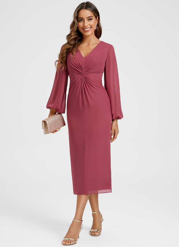 Robe Midi Décolletée - gallery 1