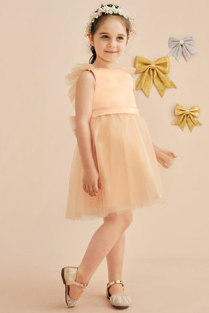 Robe Midi Tulle Rose - gallery 1